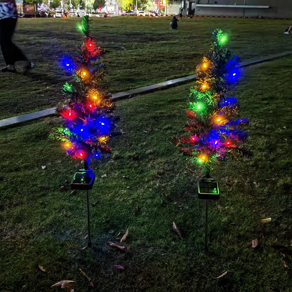 Albero di Natale Luce Solare da Giardino