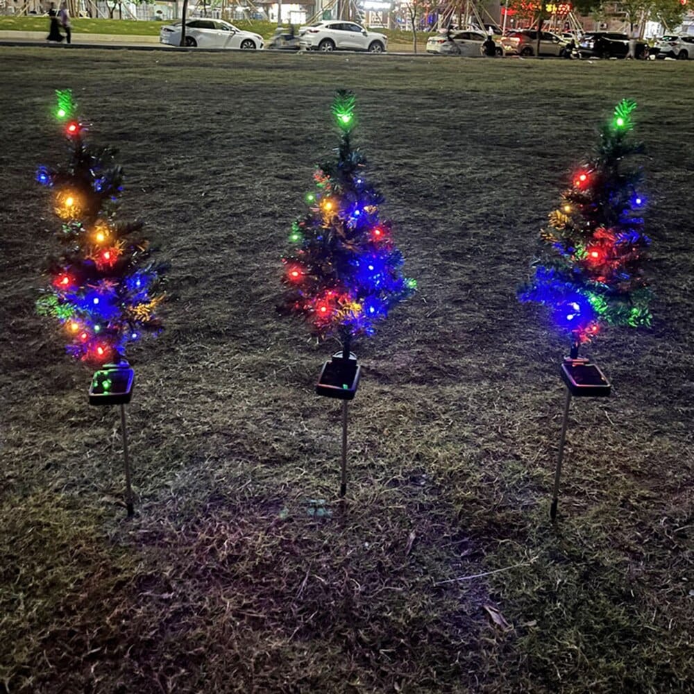 Albero di Natale Luce Solare da Giardino