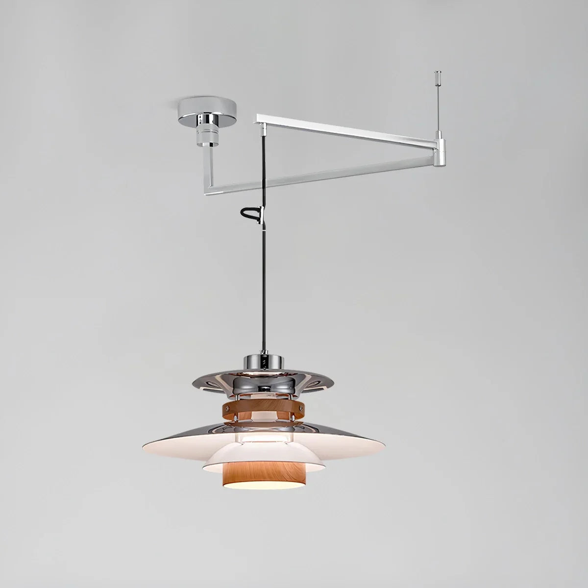 Ariyanae | Lampada a Sospensione UFO Moderna con LED Dimmerabile per Isola Cucina e Sala da Pranzo