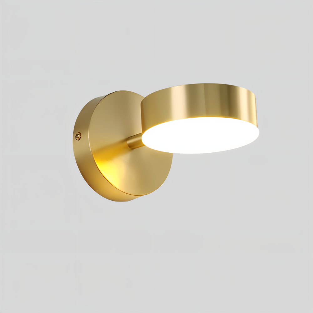 LumaCast – Applique Murale Cylindrique en Fer pour Intérieur | Projecteur LED au Design Moderne