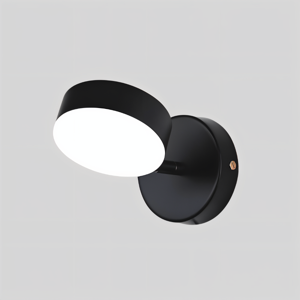 LumaCast – Applique Murale Cylindrique en Fer pour Intérieur | Projecteur LED au Design Moderne