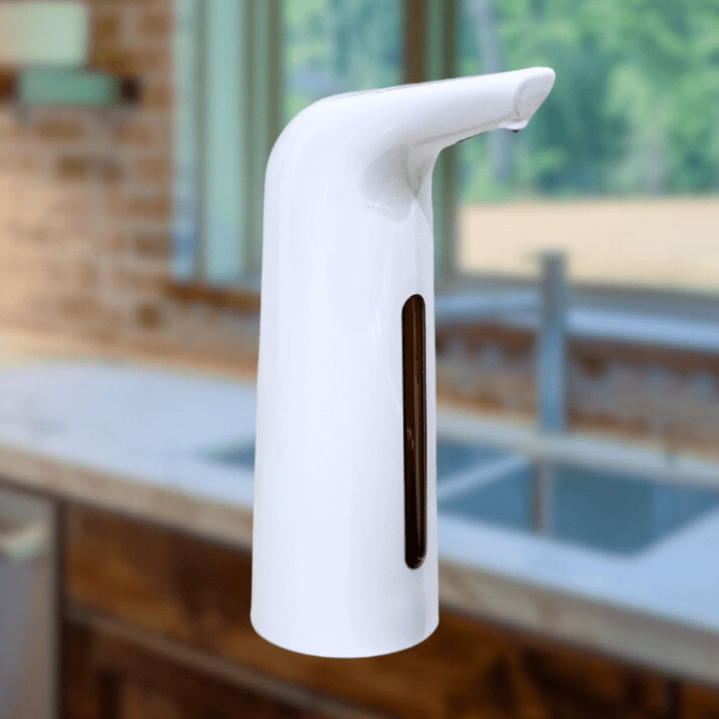 CLEANFLOW – Dispenser di sapone automatico con sensore senza contatto e capacità di 13oz