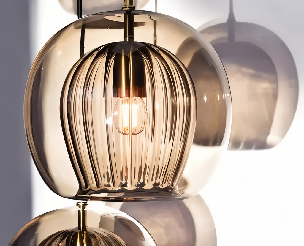 Clairvéa – Lampada a sospensione a forma di globo con eleganza vintage