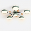 Orvexa – Lampada da soffitto LED moderna con design a più bracci per soggiorno e camera da letto