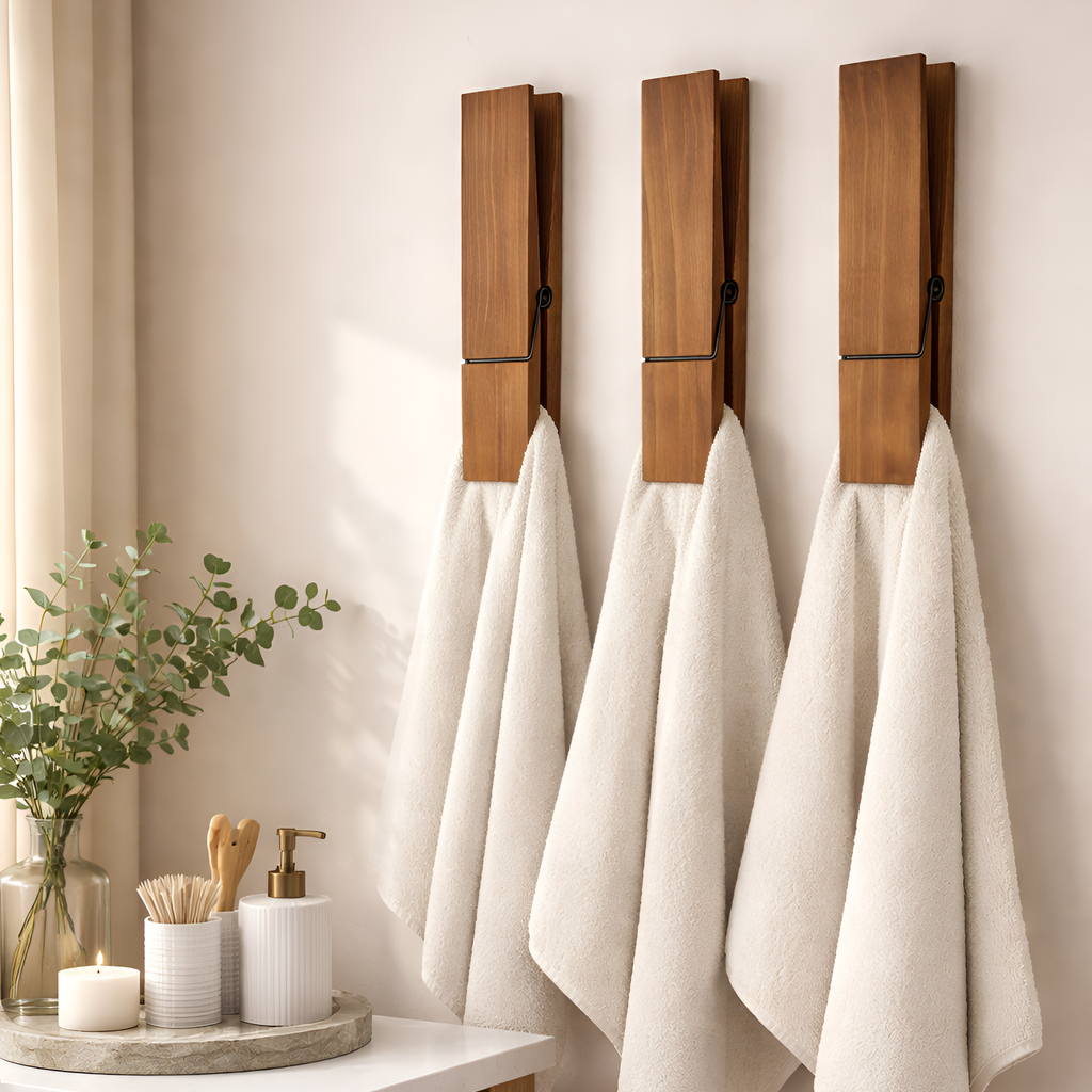 Jake - Grande portapinze in legno
