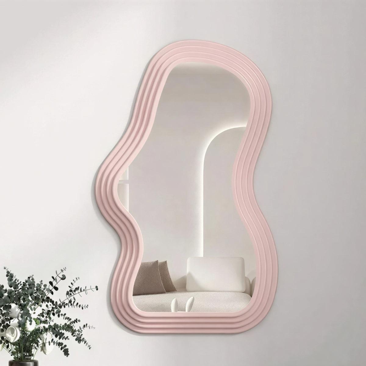 Specchio a Muro a Forma di Nuvola per Accento Decorativo