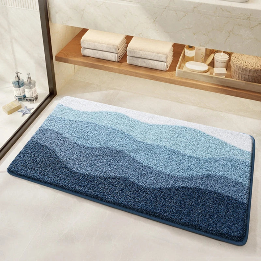 Tappetino da Bagno Assorbente Antiscivolo Coastal Wave