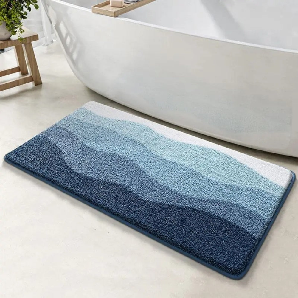 Tappetino da Bagno Assorbente Antiscivolo Coastal Wave