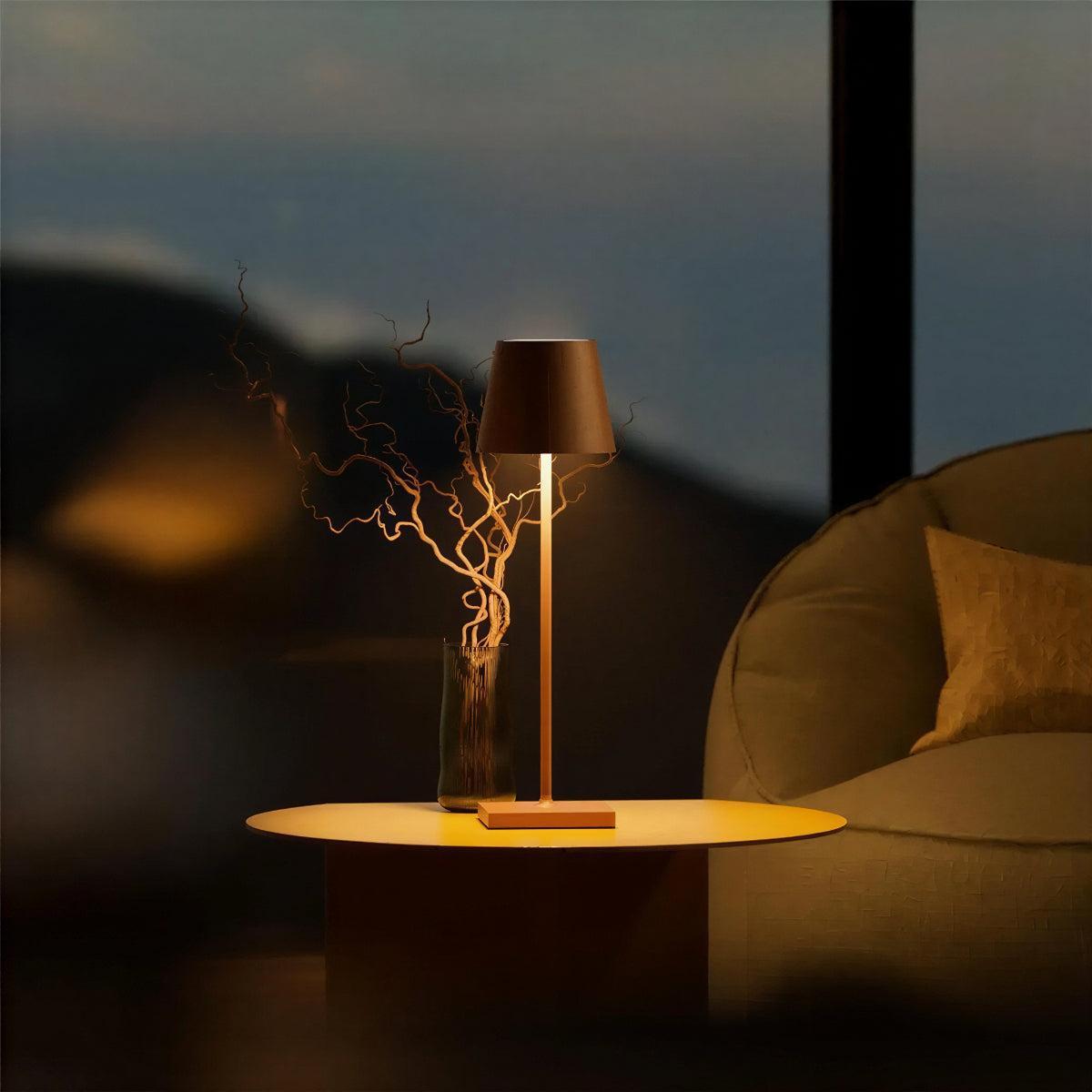 Lampada da Tavolo a Controllo Touch Senza Fili con Ricarica USB-C