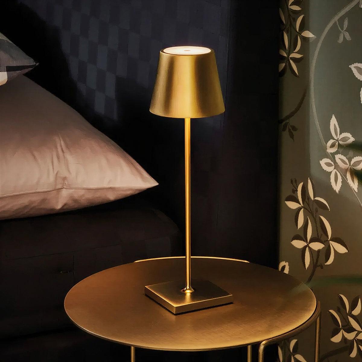 Lampada da Tavolo a Controllo Touch Senza Fili con Ricarica USB-C
