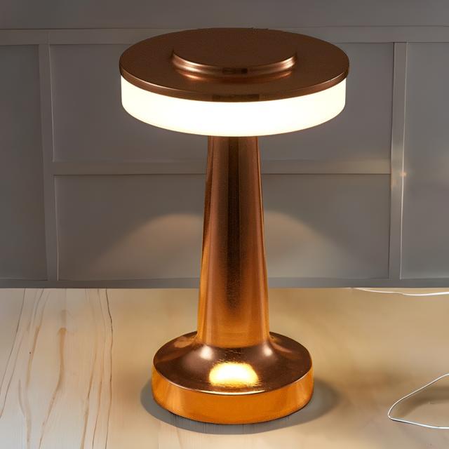 LumoTouch – Lampada da tavolo wireless con sensore touch e batteria ricaricabile