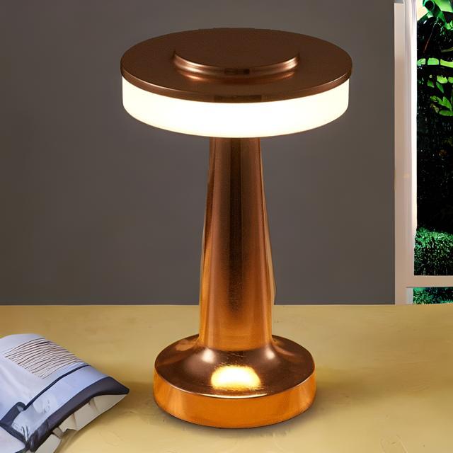 LumoTouch – Lampada da tavolo wireless con sensore touch e batteria ricaricabile
