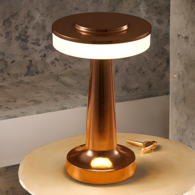 LumoTouch – Lampada da tavolo wireless con sensore touch e batteria ricaricabile