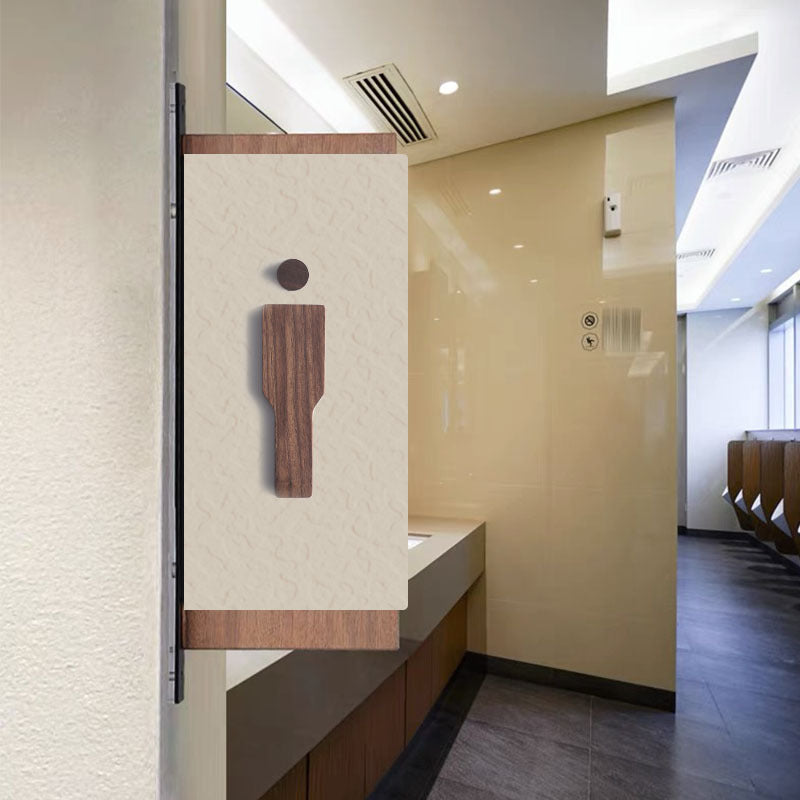 Set di Tre Sedili per Toilette in Noce Nero – Uomini & Donne – Autoadesivi
