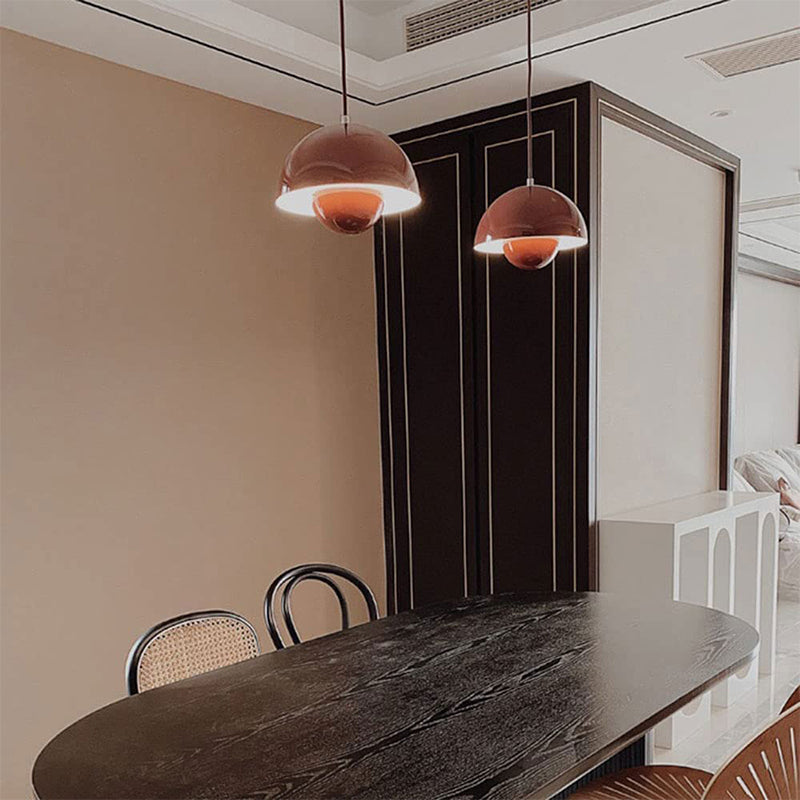 AuraLuxe Lampada a Sospensione LED | Design Moderno | Luce Ambientale Dimmerabile | Illuminazione Elegante per Sala da Pranzo e Soggiorno