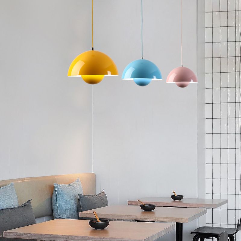 Lampada a sospensione Nordic Flowerpot per camera da letto