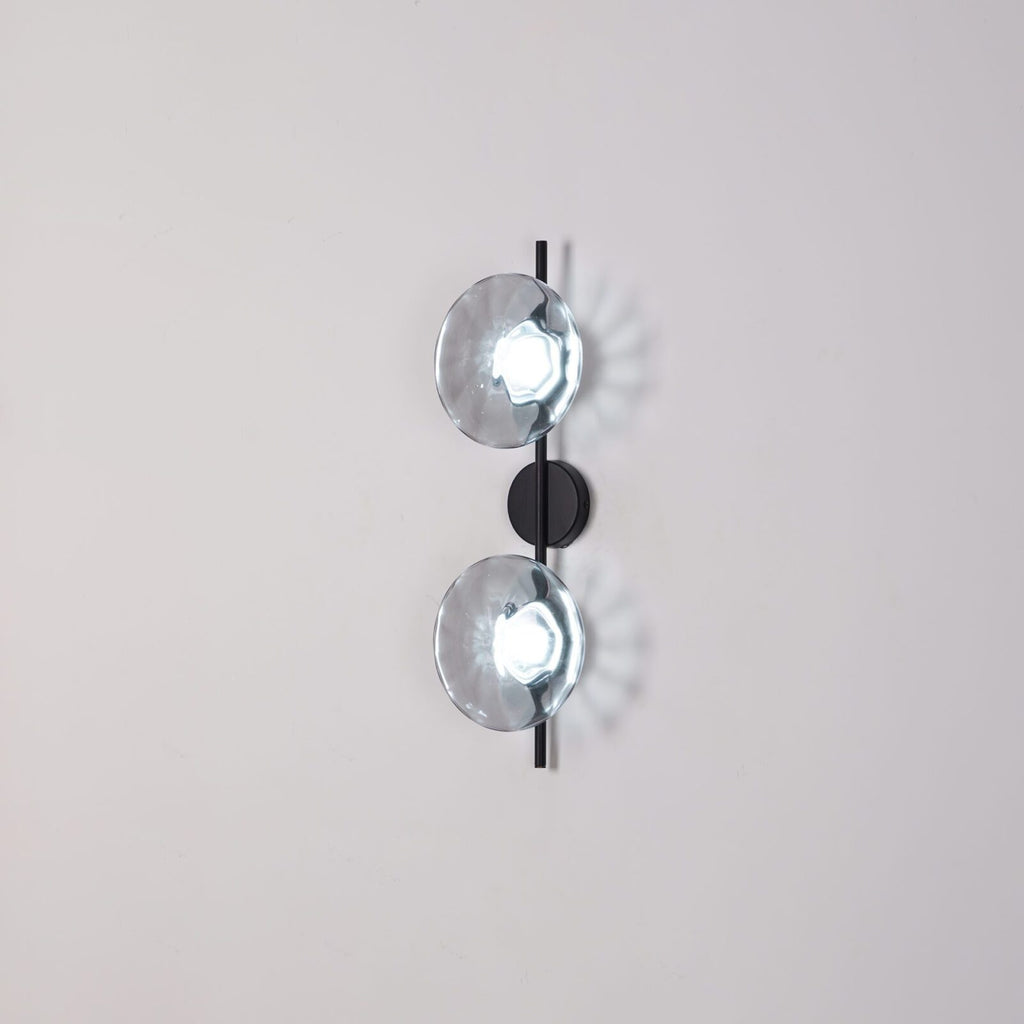 Noreva | Applique in Vetro Scultoreo con LED Integrato per Illuminazione Interni Moderni