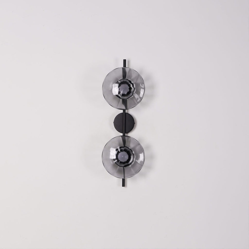 Noreva | Applique in Vetro Scultoreo con LED Integrato per Illuminazione Interni Moderni