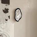 Orologio da Parete Melting Ispirato a Dali con Numeri Romani per Decorazioni per la Casa