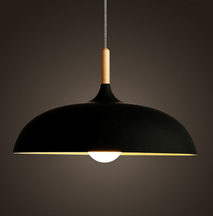 Lampada da soffitto in rovere nordico | Luce calda | Design senza tempo | OakLight