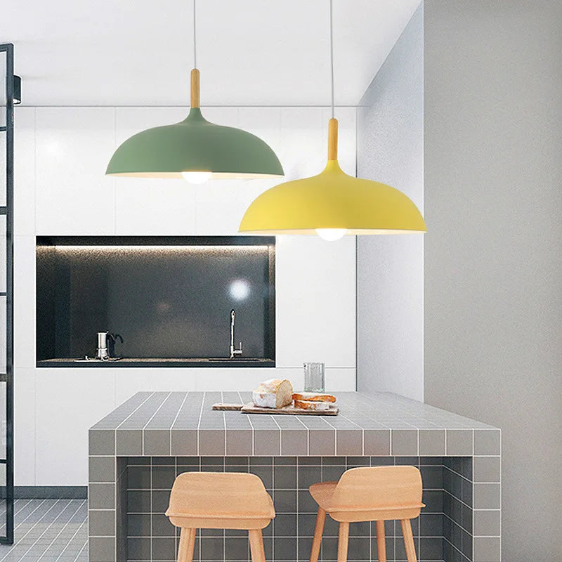 Lampada da soffitto in rovere nordico | Luce calda | Design senza tempo | OakLight