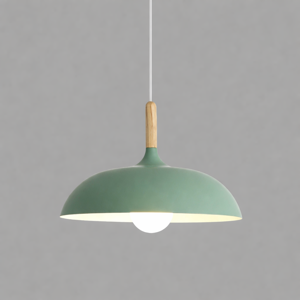 Lampada da soffitto in rovere nordico | Luce calda | Design senza tempo | OakLight