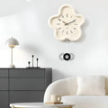 Orologio da Parete Decorativo a Fiori con Design a Pendolo Silenzioso