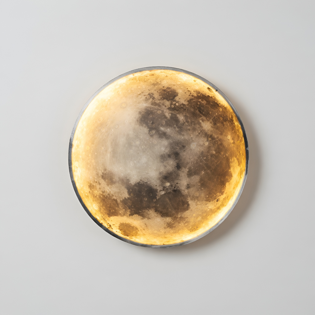 Arthur - Applique decorativa a forma di luna