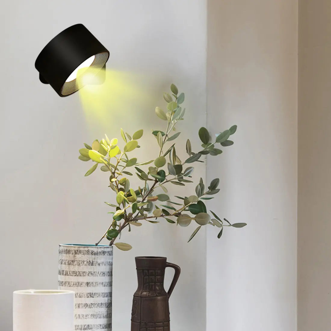Lampada da Parete Ricaricabile Senza Fili 360°