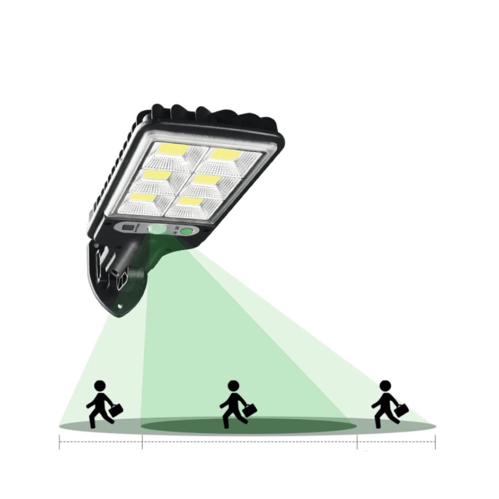 ECOBEAM 600 – Proiettore solare a LED per esterni con sensore di movimento