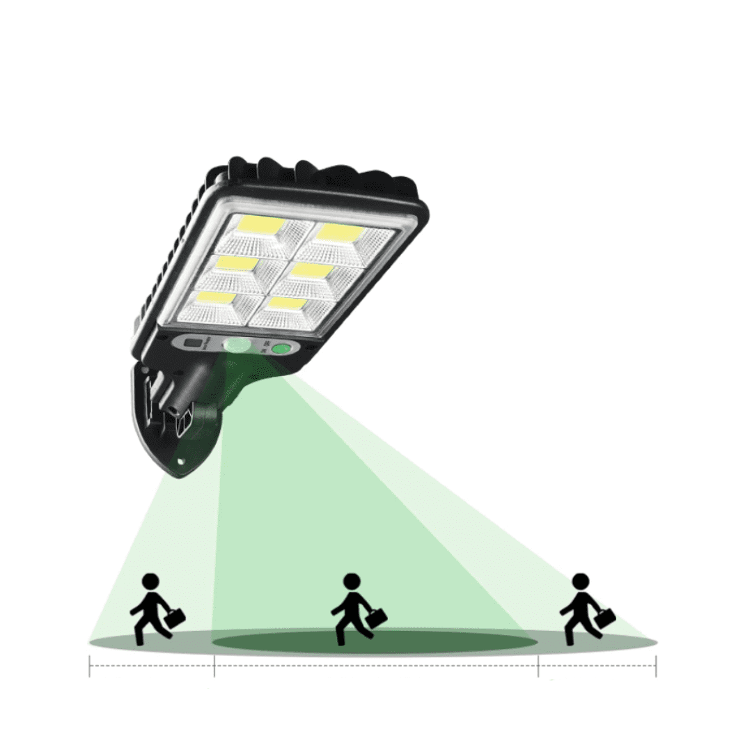 ECOBEAM 600 – Proiettore solare a LED per esterni con sensore di movimento
