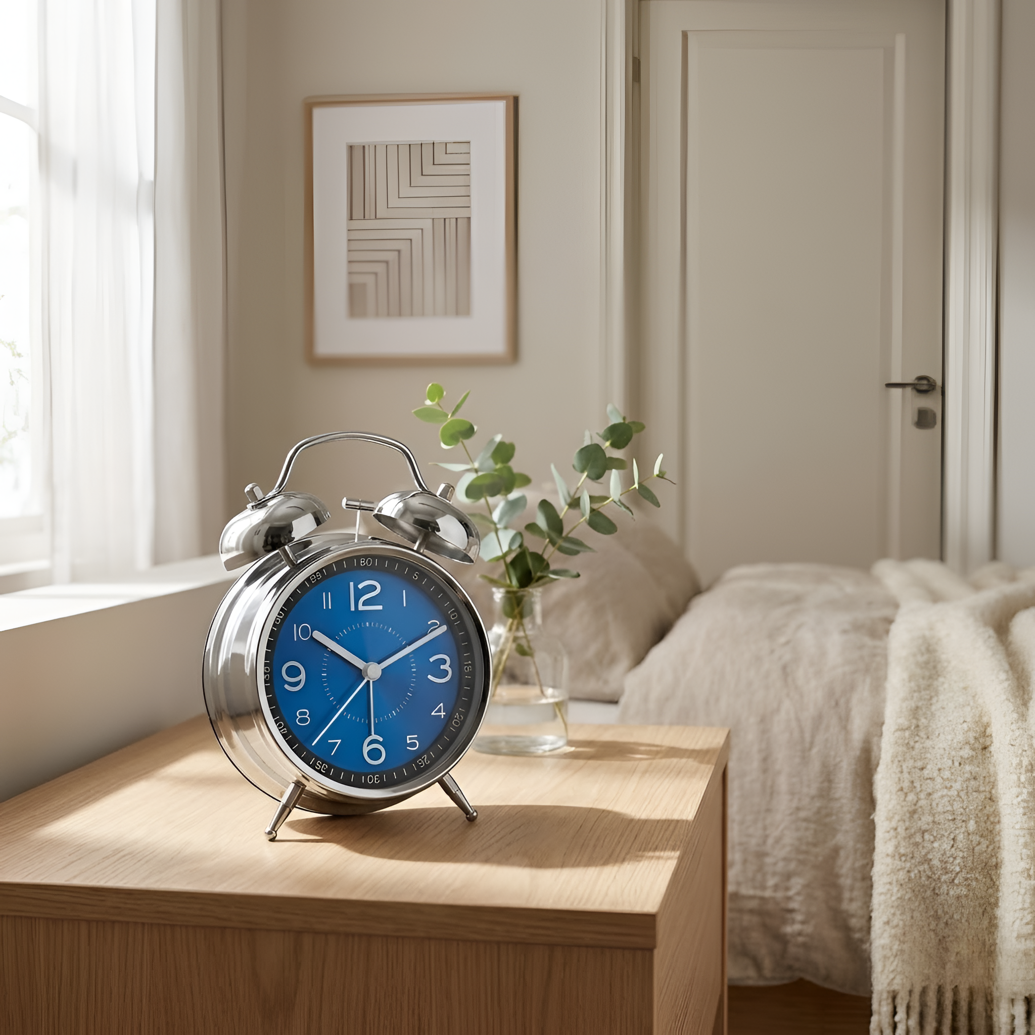 Jaxton - Sveglia con quadrante luminoso in stile moderno