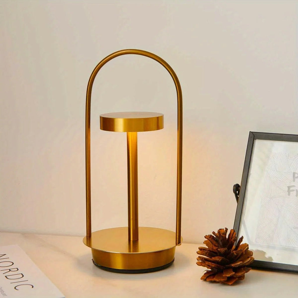 Estraglo – Lampada da tavolo LED Dimbart con design moderno e ricarica USB