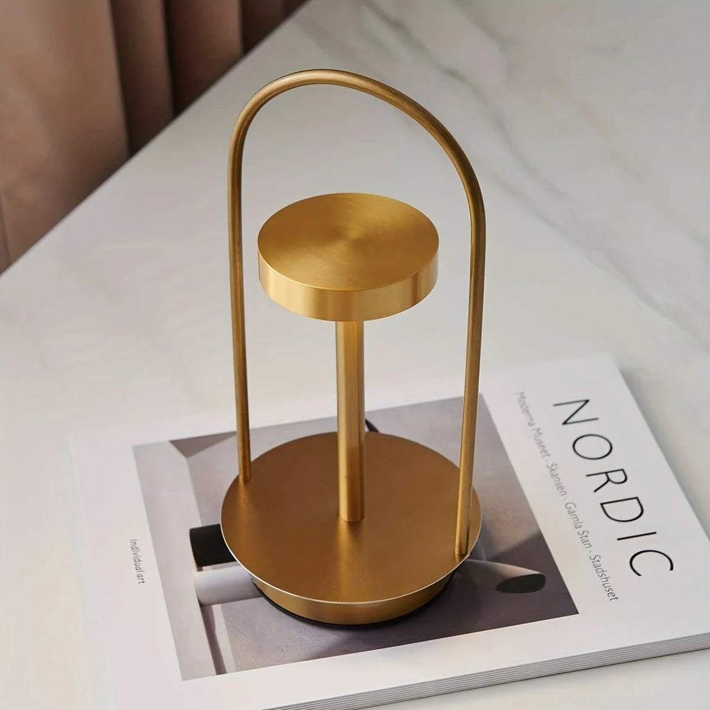 Estraglo – Lampada da tavolo LED Dimbart con design moderno e ricarica USB