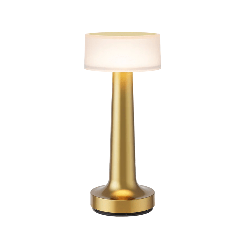 LumoBar – Lampada da tavolo dimmerabile ricaricabile con illuminazione LED per caffè e casa