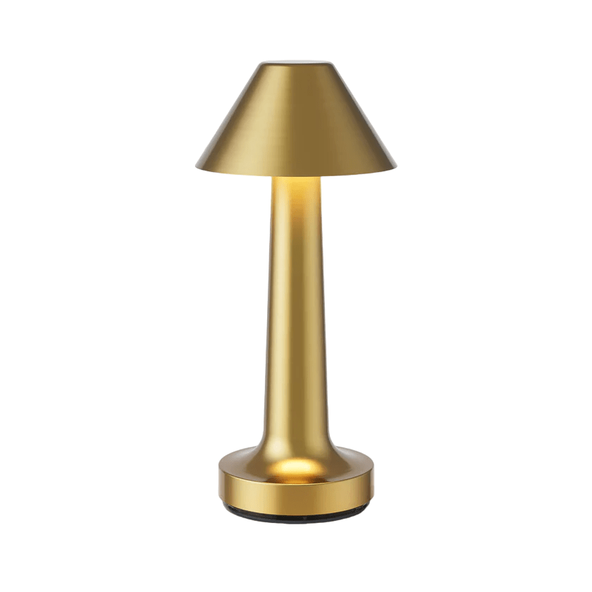 LumoBar – Lampada da tavolo dimmerabile ricaricabile con illuminazione LED per caffè e casa