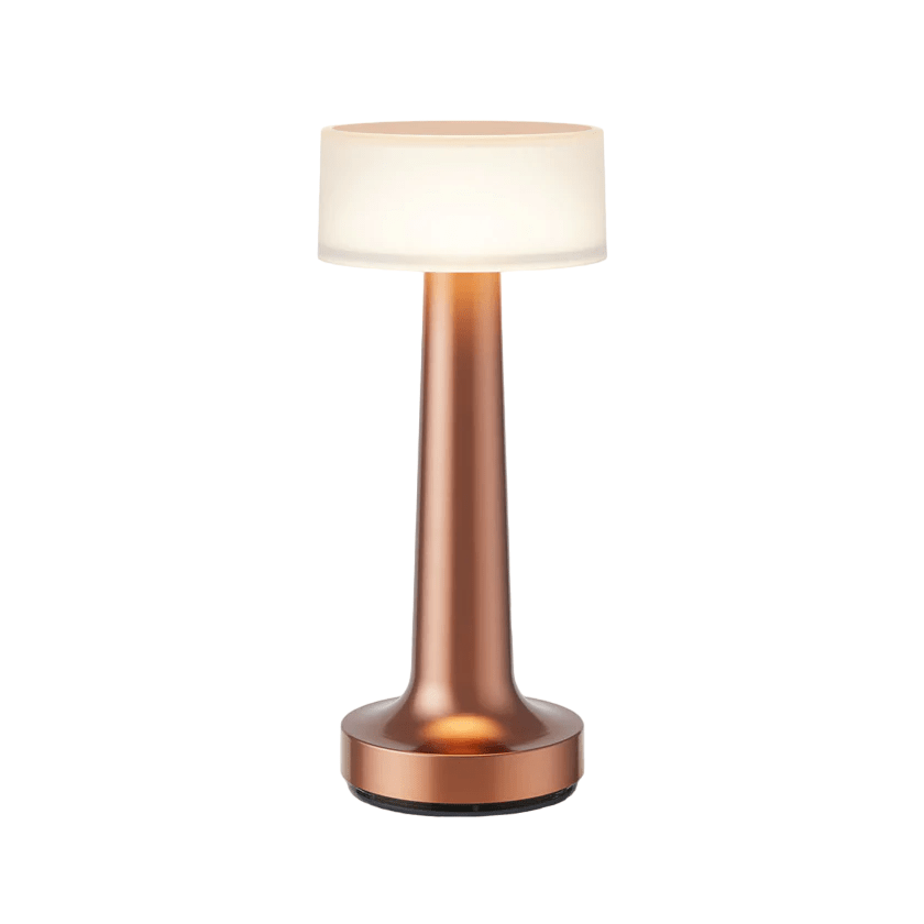 LumoBar – Lampada da tavolo dimmerabile ricaricabile con illuminazione LED per caffè e casa