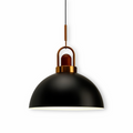 AuréDome – Lampada a sospensione Nordica in Metallo e Legno