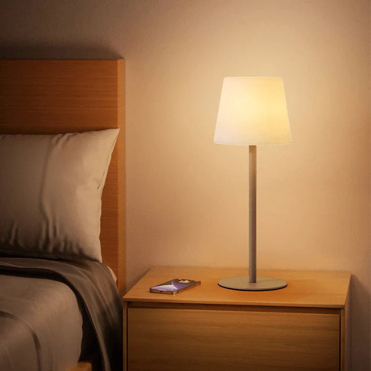 LumoLite – Lampada da tavolo LED wireless con funzione ricaricabile e design moderno