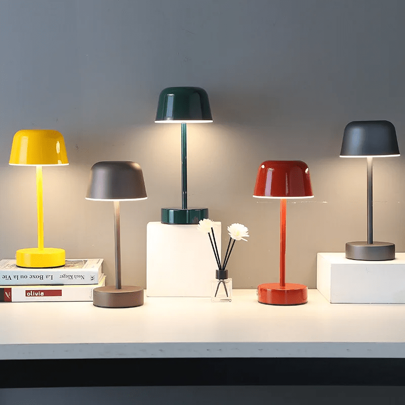 LumoLite – Lampada da tavolo wireless ricaricabile con colori di luce dimmerabili
