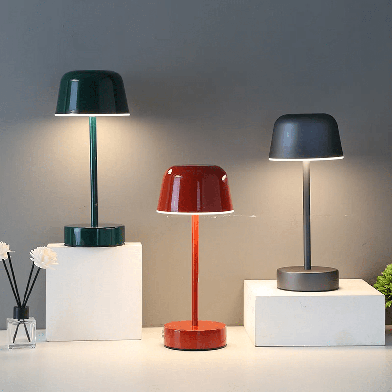 LumoLite – Lampada da tavolo wireless ricaricabile con colori di luce dimmerabili