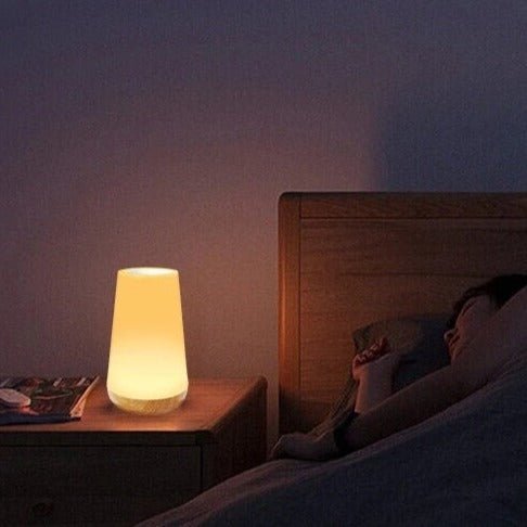LumoTouch – Lampada da tavolo portatile con controllo touch e luce LED dimmerabile