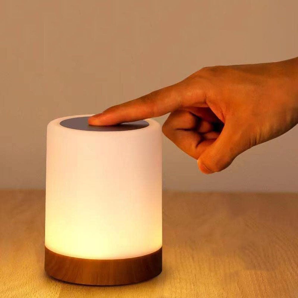 LumoTouch – Lampada da tavolo portatile con controllo touch e luce LED dimmerabile