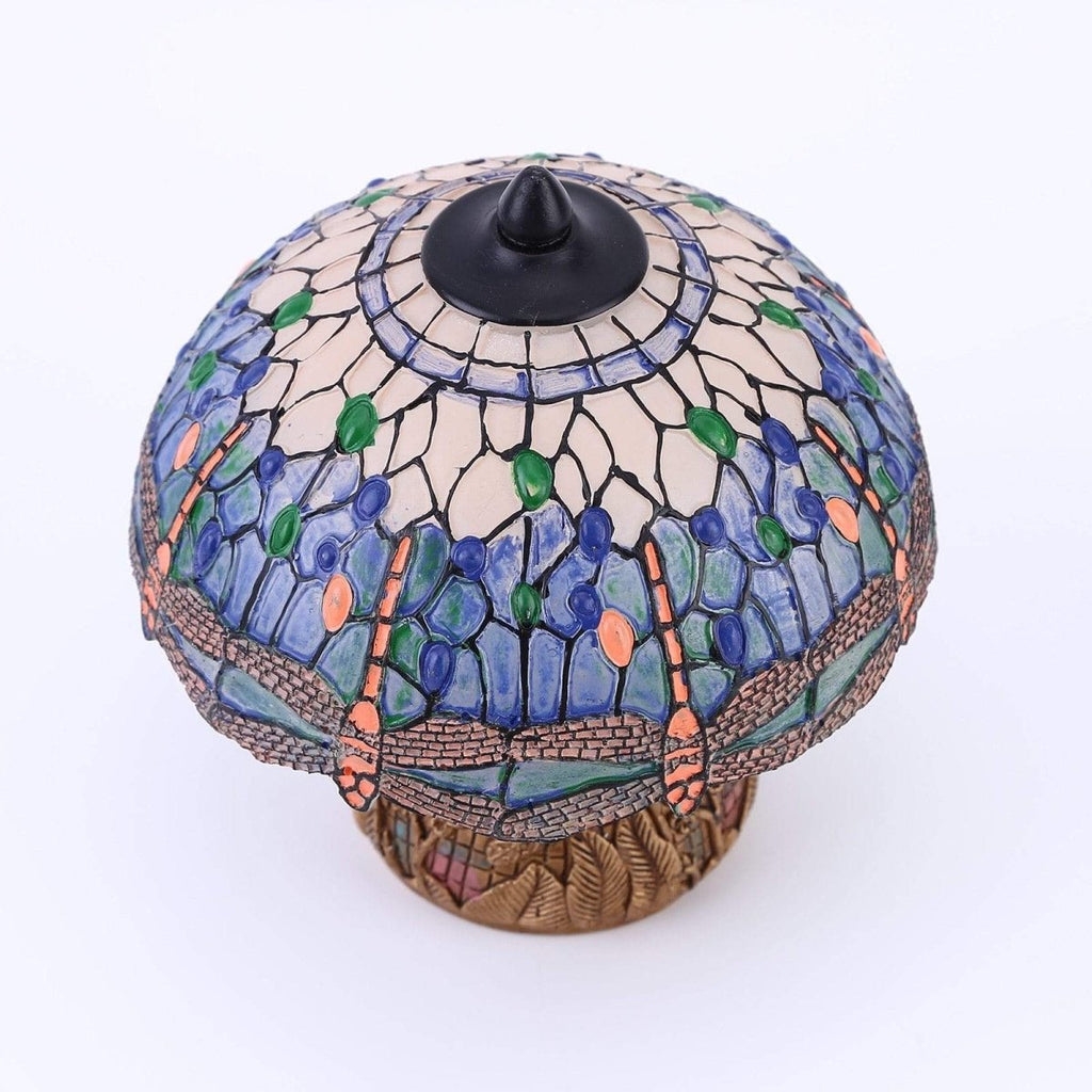 Lampada Vintage-Dragonfly - Eleganza e Dolcezza Florale