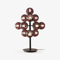 VineLux – Lampada da tavolo in metallo e vetro con elegante design a grappolo d'uva