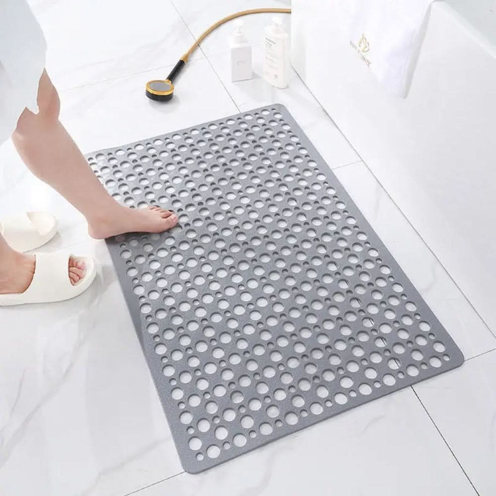 Tappetino da doccia antiscivolo in PVC con TPE | Ventose | Fori di drenaggio | | Gripflow