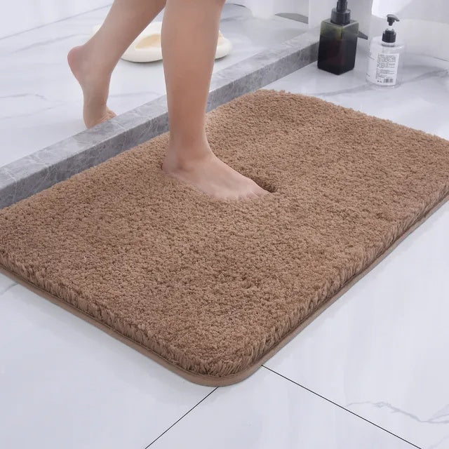 Tappetino da Bagno Ultra Morbido in Microfibra – Asciugatura Rapida e Antiscivolo