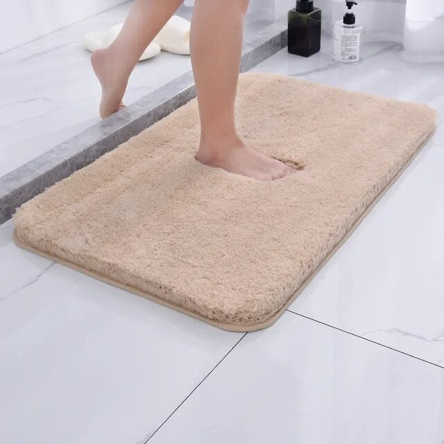 Tappetino da Bagno Ultra Morbido in Microfibra – Asciugatura Rapida e Antiscivolo