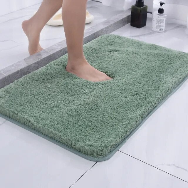 Tappetino da Bagno Ultra Morbido in Microfibra – Asciugatura Rapida e Antiscivolo
