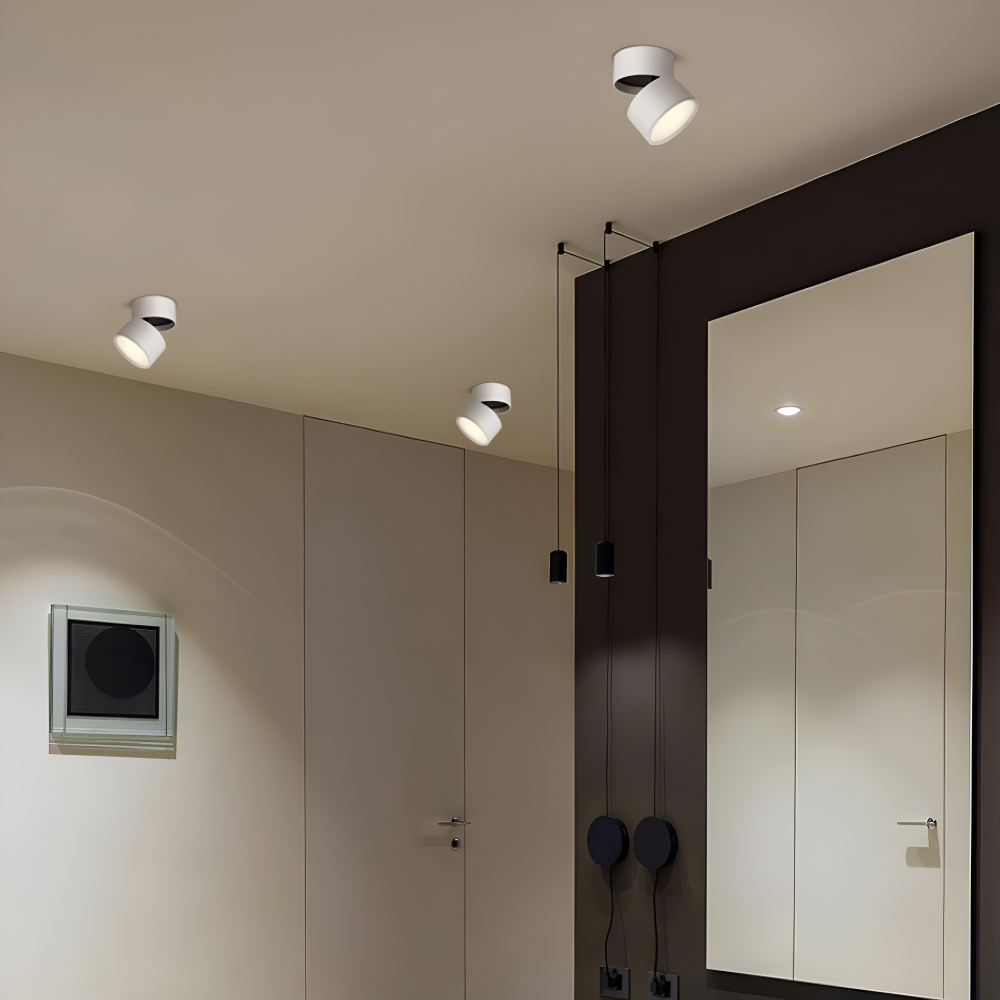 Lumeon – Lampada da soffitto a spot LED moderna e regolabile in alluminio
